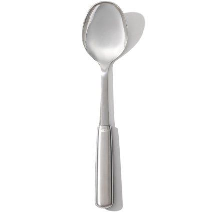 Servirna žlica STEEL 32 cm, srebrna, nerjaveče jeklo, OXO