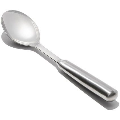 Servirna žlica STEEL 27 cm, srebrna, nerjaveče jeklo, OXO