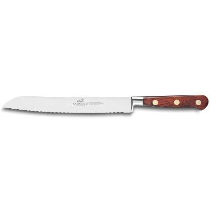 Pekovski nož SAVEUR, 20 cm, medeninaste zakovice, rjava, Lion Sabatier