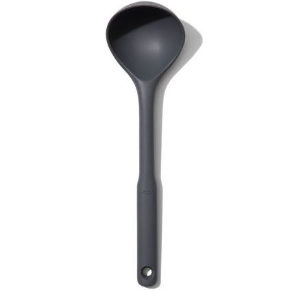 Zajemalka GOOD GRIPS, 34 cm, siva, silikonska, OXO