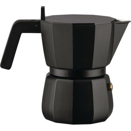 Kafetiera MOKA, 150 ml, črna, aluminij, Alessi