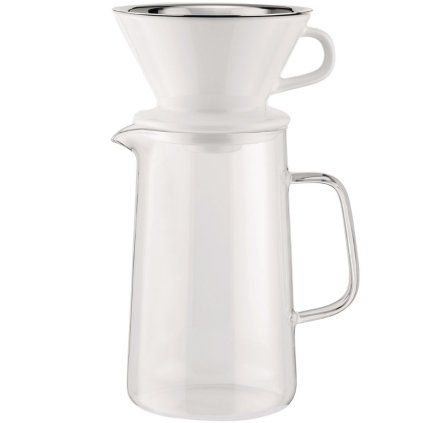 Aparat za kapljično kavo SLOW COFFEE, 24 cm, steklo, Alessi