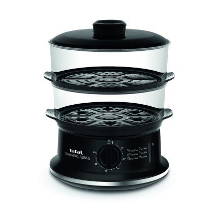 Parni lonec za kuhanje CONVENIENT SERIES VC140131 6 l, črna, Tefal