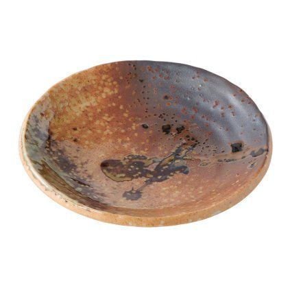 208678 podsalek wabi sabi 13 cm hneda keramika mij