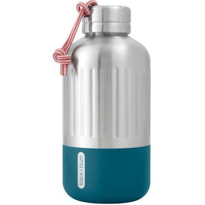 Steklenica za vodo EXPLORER, 650 ml, morska, iz nerjavečega jekla, Black+Blum