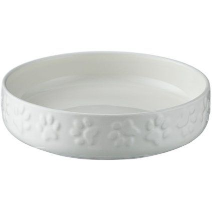 Mačja posoda PETWARE, 13 cm, bela, kamenina, Mason Cash