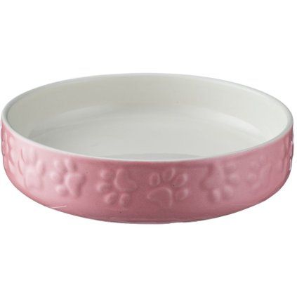 Mačja posoda PETWARE, 13 cm, rožnata, kamenina, Mason Cash