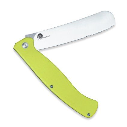 Žepni nož EASY, 11 cm, rumena, Dellinger