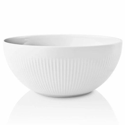 Servirna skleda LEGIO NOVA 5,1 l, bela, porcelan, Eva Trio