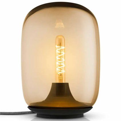 Pisalna svetilka ACORN, 21 cm, LED, jantar, plastika, Eva Solo