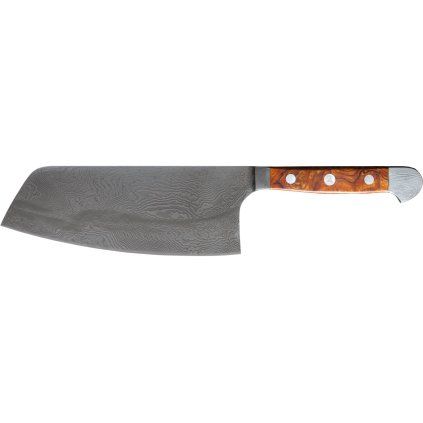 Japonski nož CHAI DAO DAMASCUS, 16 cm, rjava, Güde