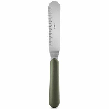 Spatula za glaziranje GREEN TOOLS 27 cm, zelena, nerjaveče jeklo, Eva Trio