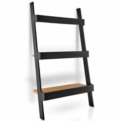 Kuhinjski organizator NORDIC KITCHEN 28 x 50 cm, črna, plastika/bambus, Eva Trio