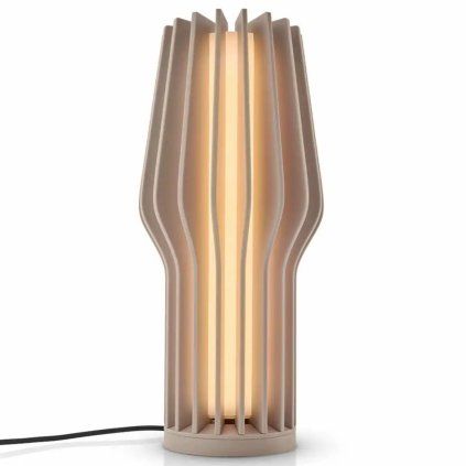 Prenosna namizna svetilka RADIANT, 25 cm, LED, biserno bež, plastika, Eva Solo