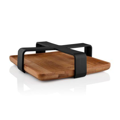 Držalo za prtičke NORDIC KITCHEN, 19 x 5 cm, črna, plastika/bambus, Eva Solo