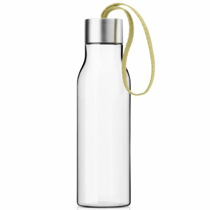 Steklenica za vodo 500 ml, champagne pašček, plastika, Eva Trio