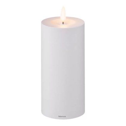 Pisalna svetilka NOCA, 15 cm, LED, svetlo siva, plastika, Blomus