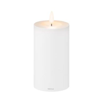 Pisalna svetilka NOCA, 12,5 cm, LED, bela, plastika, Blomus