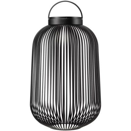 Prenosna namizna svetilka LITO M, 49 cm, LED, črna, jeklo, Blomus