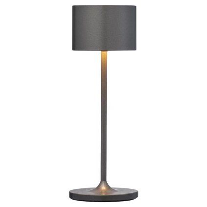 Prenosna namizna svetilka FAROL MINI, 19,5 cm, LED, kovinska barva, aluminij, Blomus
