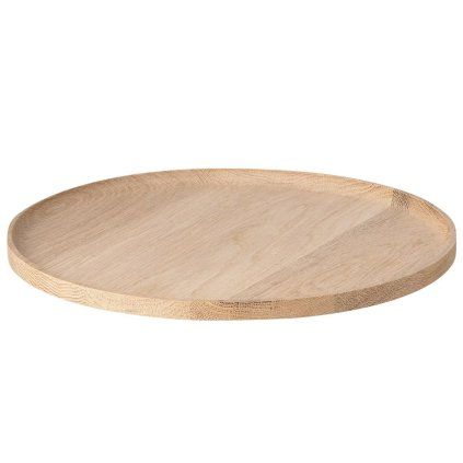 Servirni pladenj OKU, 27,5 cm, rjava, les, Blomus
