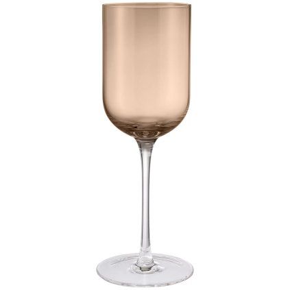 Kozarec za belo vino FUUMI, 310 ml, set 4 kosov, kavna, steklo, Blomus