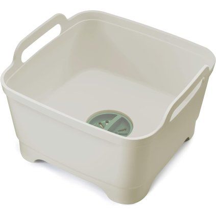 Pomivalna postaja WASH&DRAIN 851648, krem, plastika, Joseph Joseph