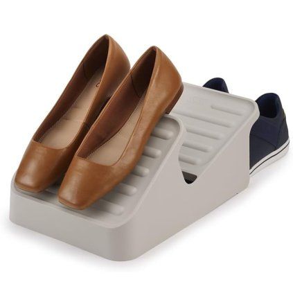 Stojalo za obutev SHOE-IN 55001, 23 cm, ecru, plastika, Joseph Joseph
