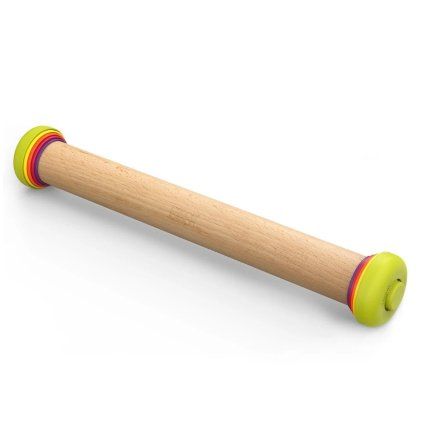 Kuhinjski valjar PRECISIONPIN 40113, 42 cm, nastavljiv, les, Joseph Joseph