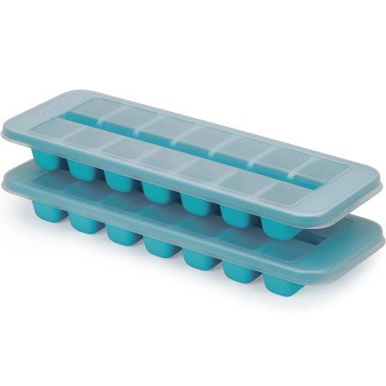 Kalup za ledene kocke EASY-FILL 20197, 33 cm, set 2 kosov, modra, plastika, Joseph Joseph