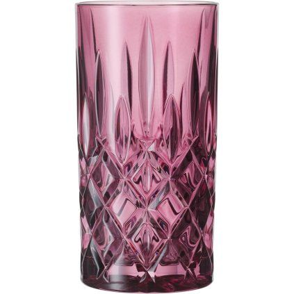 Kozarec za dolgo pijačo NOBLESSE COLORS, 395 ml, set 2 kosov, vijolična, Nachtmann