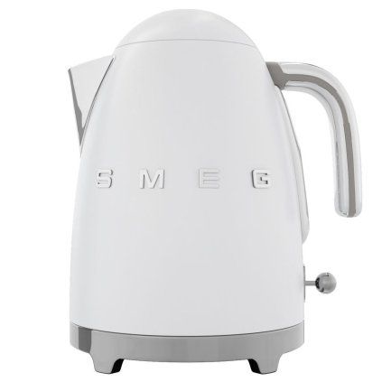 Električni kotliček KLF03WHMEU, 1,7 l, mat bela, Smeg