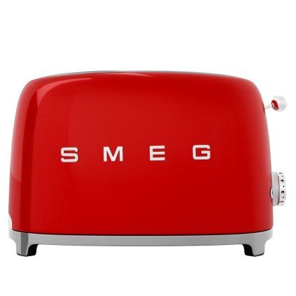 Toaster TSF01RDEU, 2 rezini, rdeča, Smeg