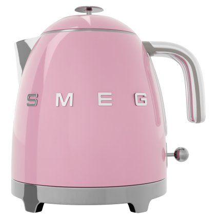 Električni kotliček 50'S STYLE MINI KLF05PKEU, 800 ml, pastelno roza, Smeg