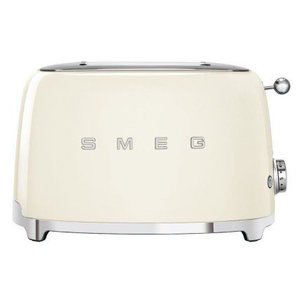 Toaster TSF01CREU, 2 rezini, kremasta, Smeg