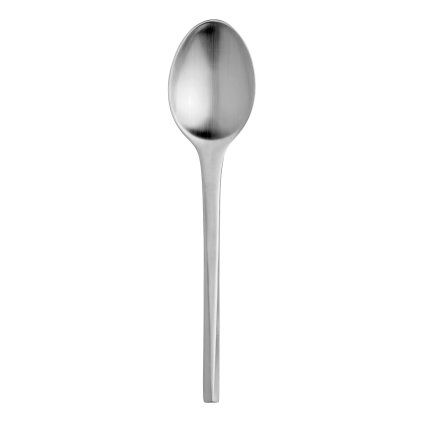Namizna žlica PRISME, 20 cm, srebrna, nerjaveče jeklo, Stelton