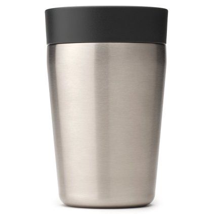 Termo lonček MAKE & TAKE, 200 ml, temno siva, jeklena, Brabantia