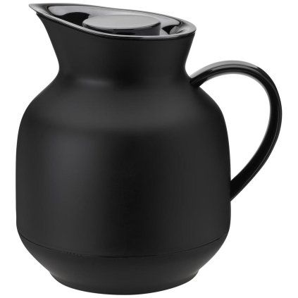 Vakuumski vrč AMPHORA, 1 l, 21 cm, črna, plastika, Stelton