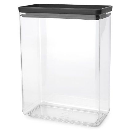Posoda za shranjevanje hrane TASTY PLUS, 5,4 l, temno siva, plastika, Brabantia