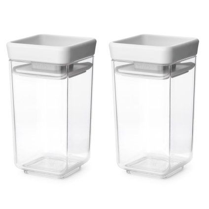 Posoda za shranjevanje hrane TASTY PLUS, 150 ml, set 2 kosov, svetlo siva, Brabantia