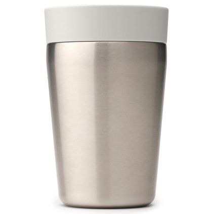 Termo lonček MAKE & TAKE, 200 ml, svetlo siva, jeklo, Brabantia