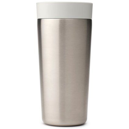 Termo lonček MAKE & TAKE, 360 ml, svetlo siva, jeklo, Brabantia