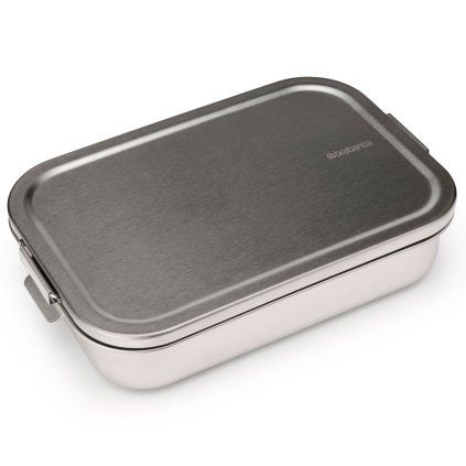 Škatla za kosilo MAKE & TAKE, 2 l, srebrna, nerjaveče jeklo, Brabantia