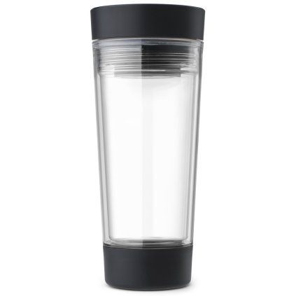 Potovalni lonček MAKE & TAKE, 360 ml, temno siva, plastika, Brabantia