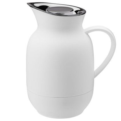 Vakuumski vrč AMPHORA, 1 l, 24 cm, bela, plastika, Stelton
