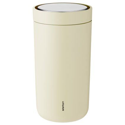 Potovalni lonček TO GO CLICK, 200 ml, nežno rumena, Stelton