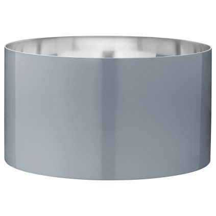 Skleda za solato ARNE JACOBSEN, 24 cm, dimno modra, nerjaveče jeklo, Stelton