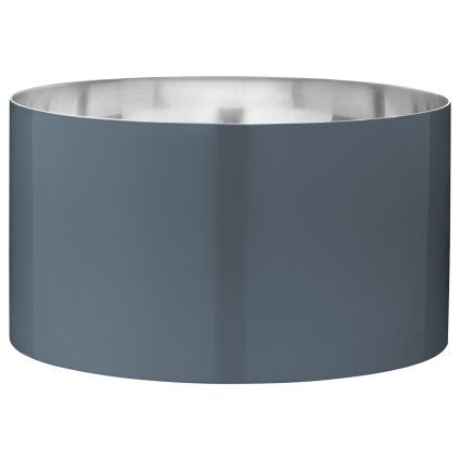Skleda za solato ARNE JACOBSEN, 24 cm, oceansko modra, nerjaveče jeklo, Stelton
