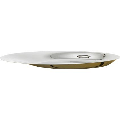 Dekorativni pladenj NORMAN FOSTER, 46 cm, srebrna / zlata, nerjaveče jeklo, Stelton