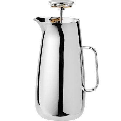 French press aparat za kavo NORMAN FOSTER, 1 l, srebrna, nerjaveče jeklo, Stelton